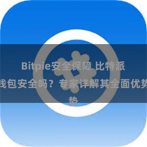 Bitpie安全保障 比特派钱包安全吗？专家详解其全面优势