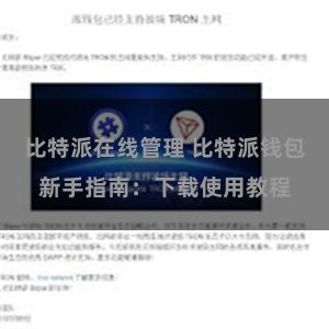 比特派在线管理 比特派钱包新手指南：下载使用教程