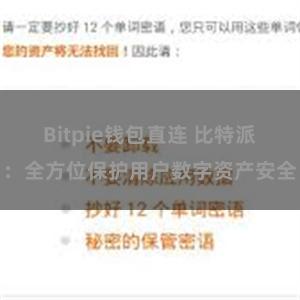 Bitpie钱包直连 比特派：全方位保护用户数字资产安全