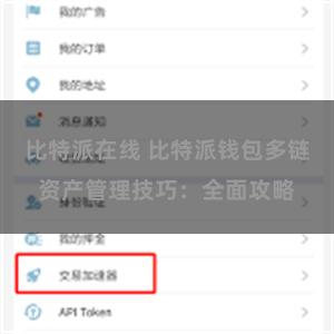 比特派在线 比特派钱包多链资产管理技巧：全面攻略