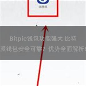 Bitpie钱包功能强大 比特派钱包安全可靠？优势全面解析!