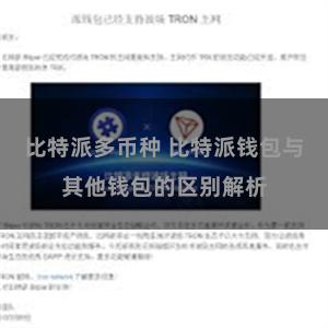 比特派多币种 比特派钱包与其他钱包的区别解析