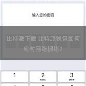 比特派下载 比特派钱包如何应对网络拥堵？